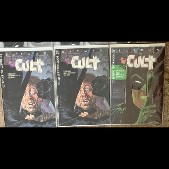 Batman The Cult #1(3) #2(3) #3(2) #4(1) -- NEAR MINT - Picture 4 of 4
